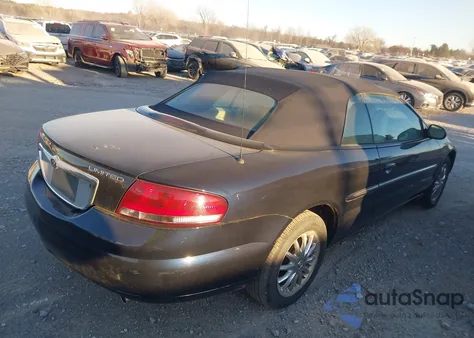 2002 Chrysler Sebring Limited from USA, damaged, VIN 1C3EL65R72N286771